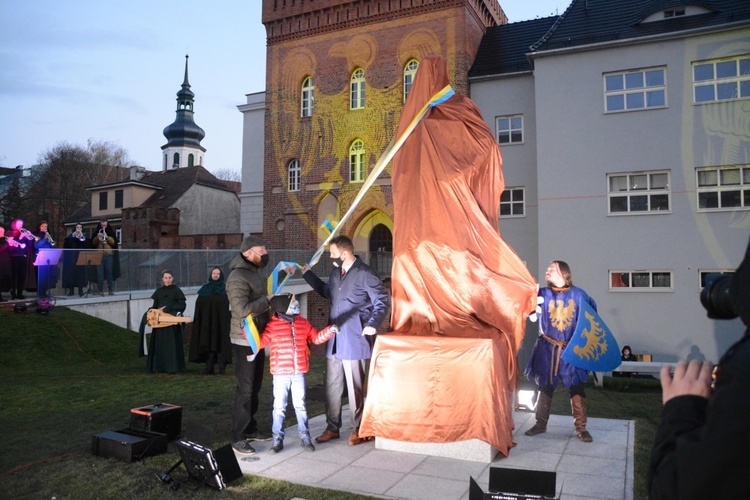 Odsłonięcie pomnika Władysława Opolczyka