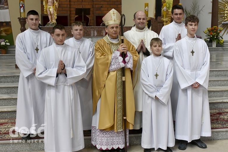 Błogosławieństwo ceremoniarzy i lektorów w diecezji świdnickiej 2021