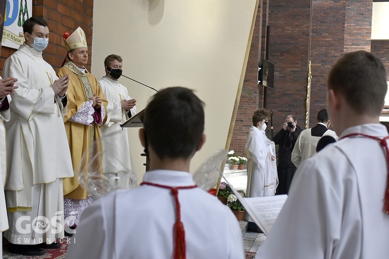 Błogosławieństwo ceremoniarzy i lektorów w diecezji świdnickiej 2021