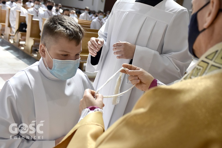 Błogosławieństwo ceremoniarzy i lektorów w diecezji świdnickiej 2021