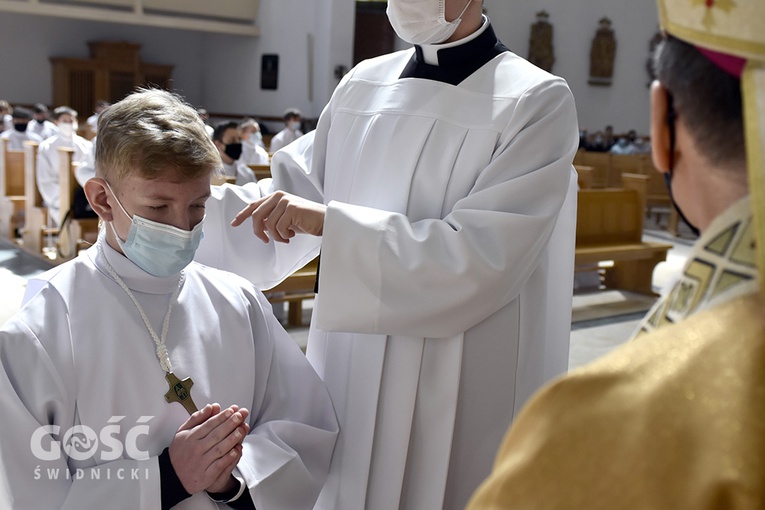 Błogosławieństwo ceremoniarzy i lektorów w diecezji świdnickiej 2021