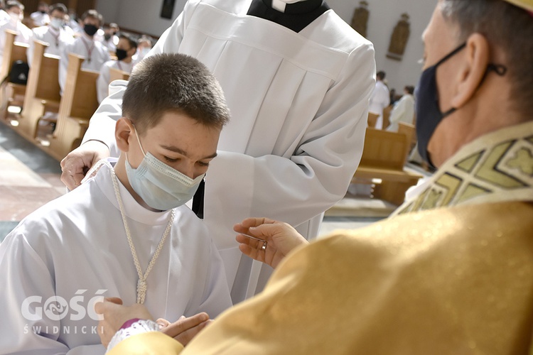 Błogosławieństwo ceremoniarzy i lektorów w diecezji świdnickiej 2021