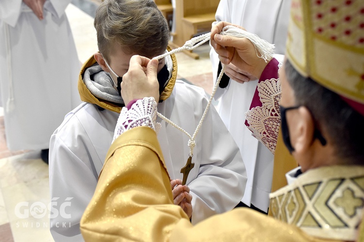 Błogosławieństwo ceremoniarzy i lektorów w diecezji świdnickiej 2021