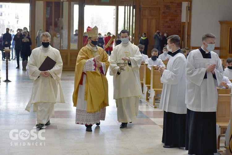 Błogosławieństwo ceremoniarzy i lektorów w diecezji świdnickiej 2021