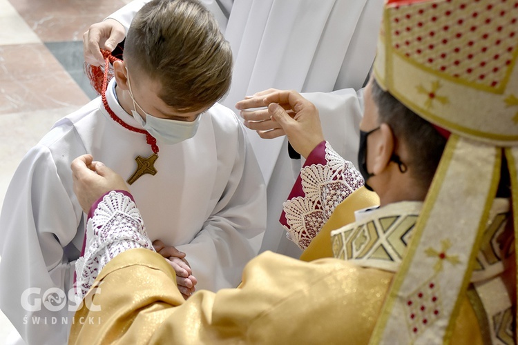 Błogosławieństwo ceremoniarzy i lektorów w diecezji świdnickiej 2021