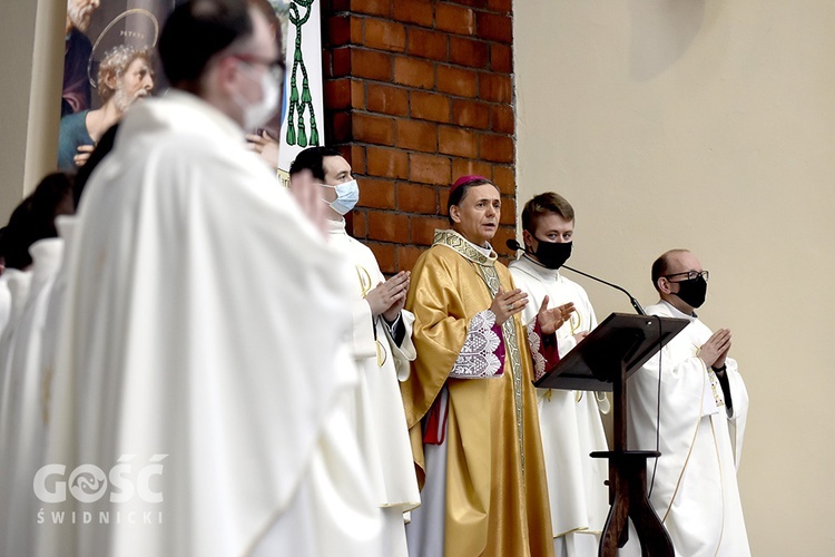 Błogosławieństwo ceremoniarzy i lektorów w diecezji świdnickiej 2021