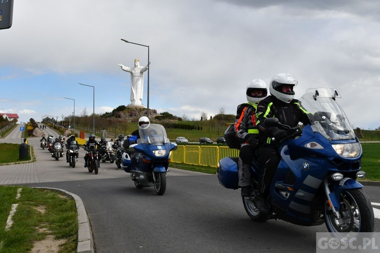 Modlitwa w intencji motocyklistów w Rokitnie