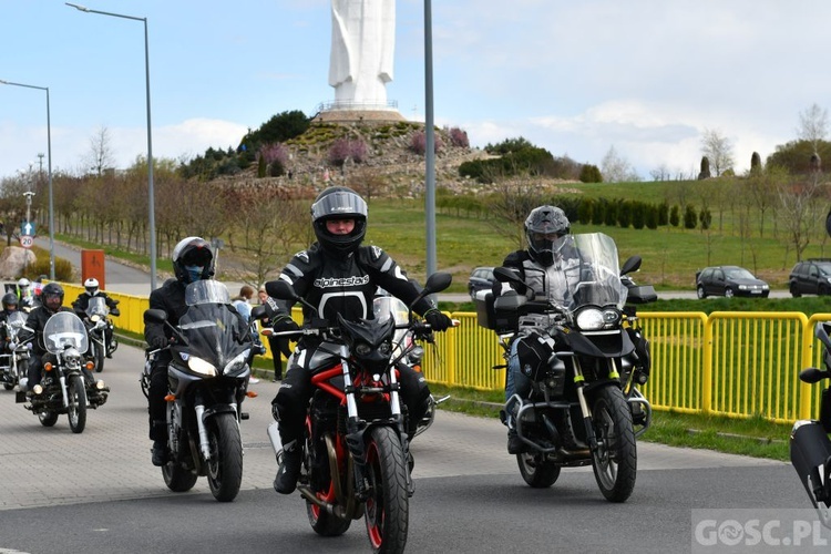 Modlitwa w intencji motocyklistów w Rokitnie