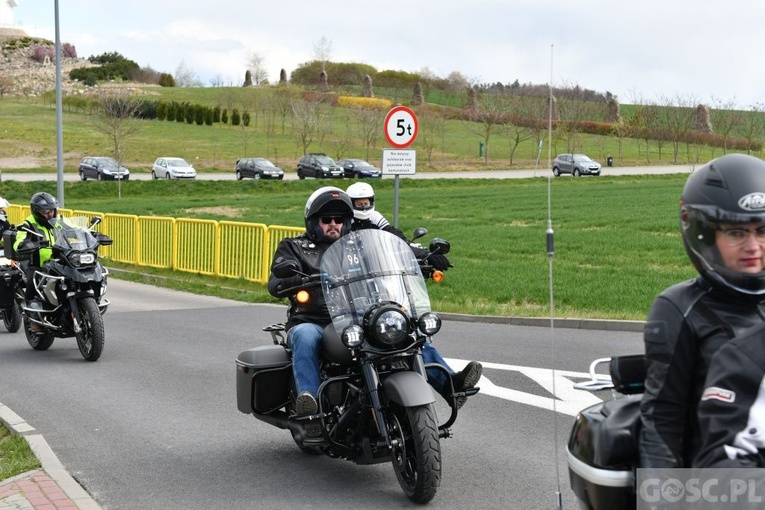 Modlitwa w intencji motocyklistów w Rokitnie