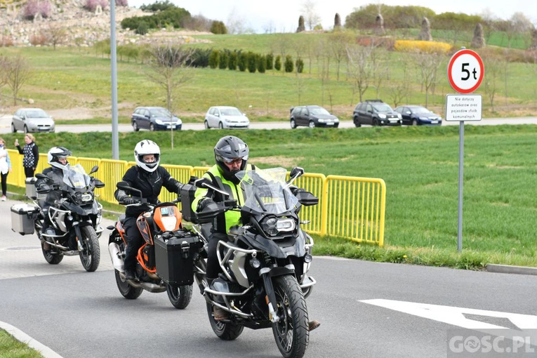 Modlitwa w intencji motocyklistów w Rokitnie