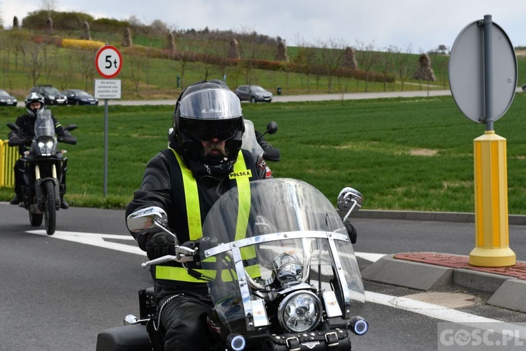 Modlitwa w intencji motocyklistów w Rokitnie