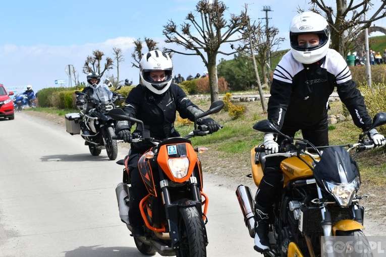 Modlitwa w intencji motocyklistów w Rokitnie
