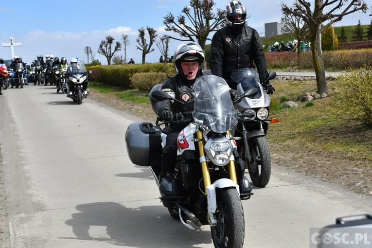 Modlitwa w intencji motocyklistów w Rokitnie