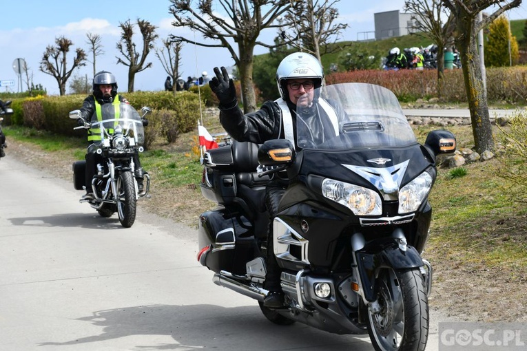 Modlitwa w intencji motocyklistów w Rokitnie