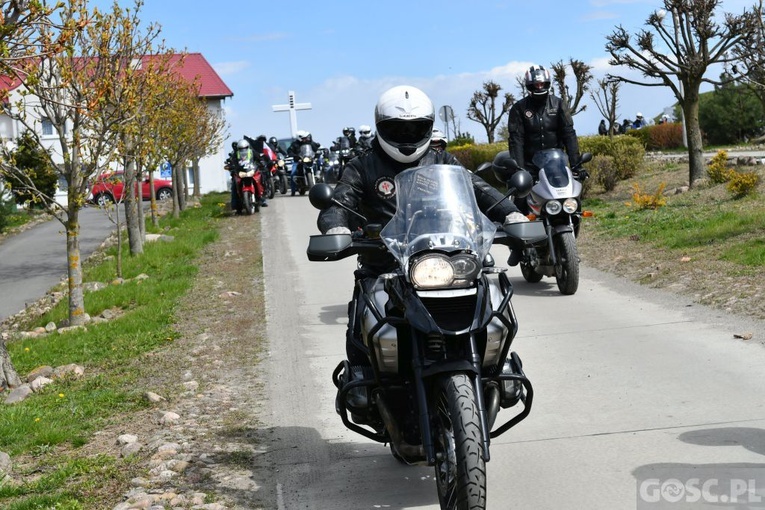 Modlitwa w intencji motocyklistów w Rokitnie