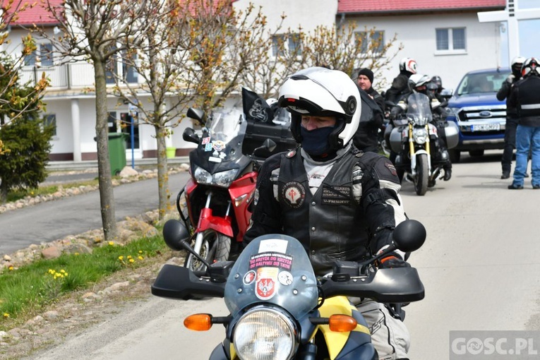 Modlitwa w intencji motocyklistów w Rokitnie