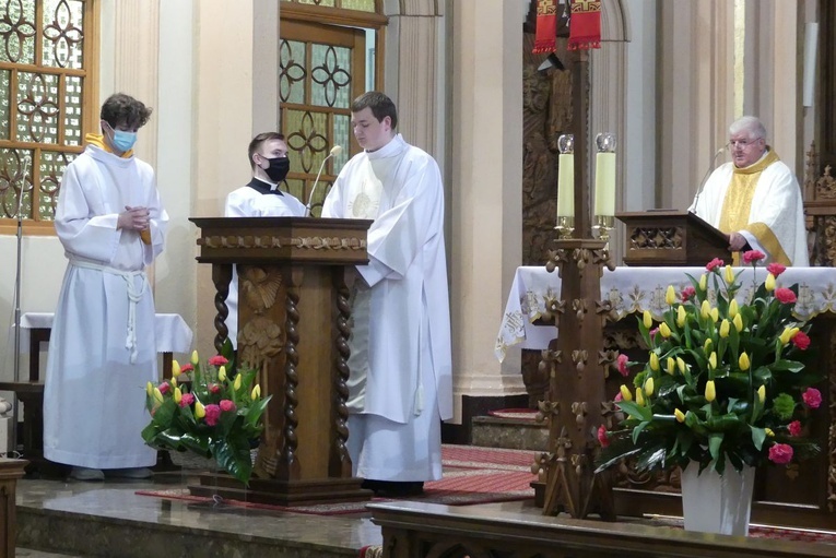 Niedziela Powołań - klerycy w bielsko-żywieckich parafiach: Wilamowice 2021