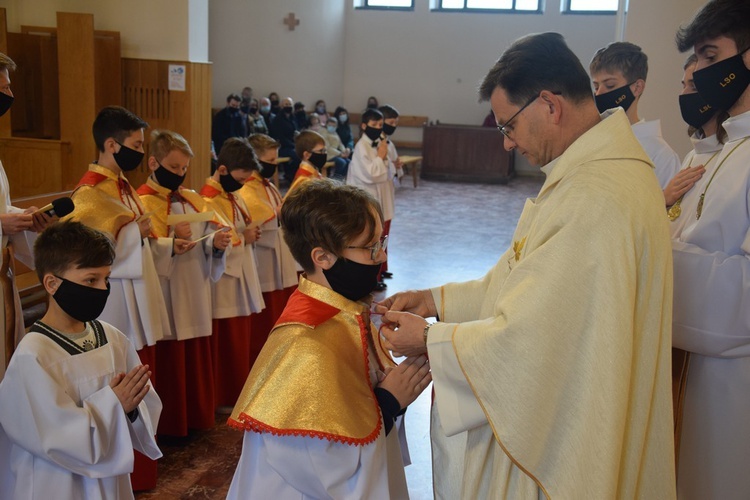 Nowi ministranci w Dobrej