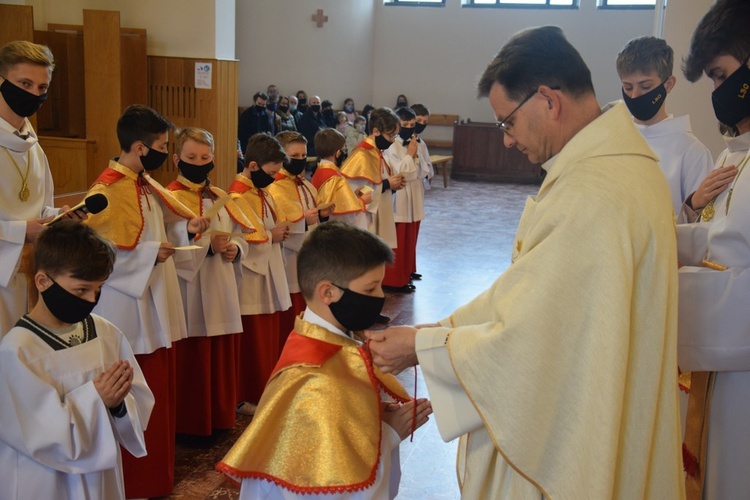 Nowi ministranci w Dobrej