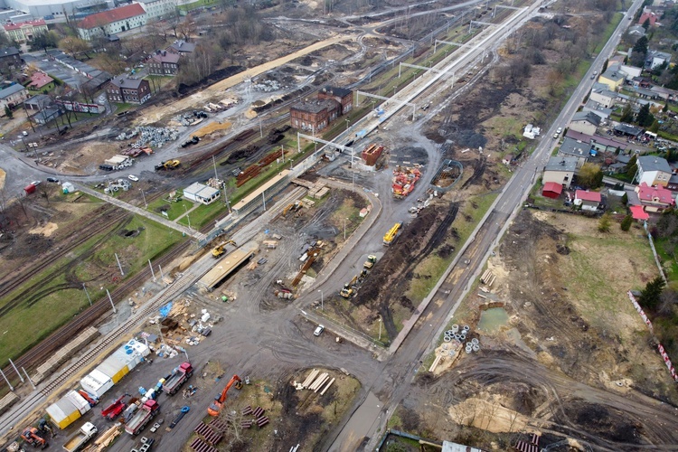 Budowa centrum przesiadkowego w Dąbrowie Górniczej