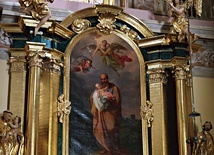 ▲	Obraz w ołtarzu głównym.