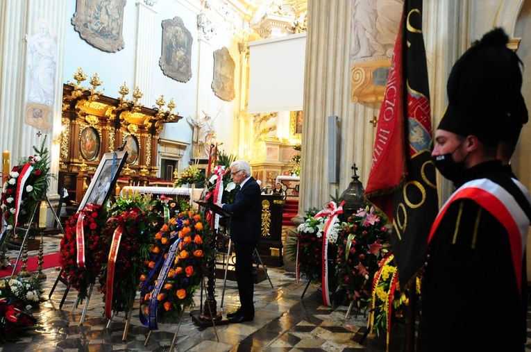 Uroczystości pogrzebowe prof. Mirosława Handkego (1946-2021)