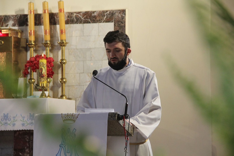 Łękawka. Poświęcenie kapliczki Matki Bożej Królowej Pokoju