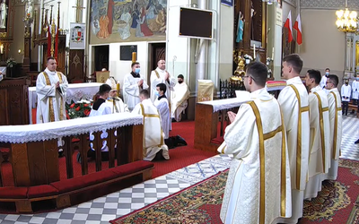 W parafii św. Wita w Mełgwi zakończyła się uroczystość święceń diakonatu