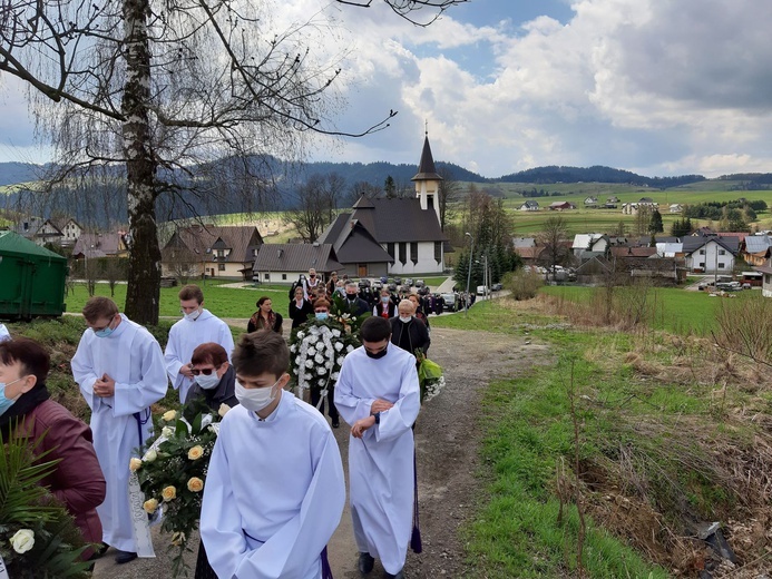 Grywałd. Pogrzeb śp. s. Damazji - dobrej jak chleb