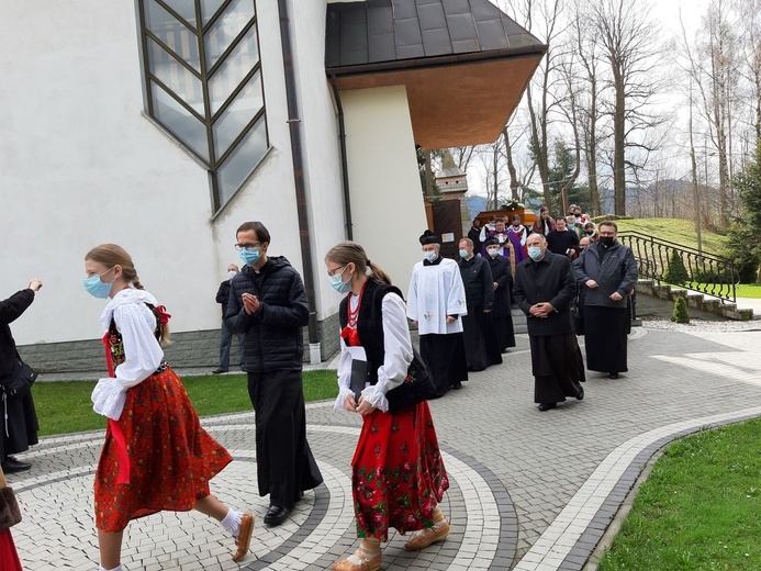 Grywałd. Pogrzeb śp. s. Damazji - dobrej jak chleb