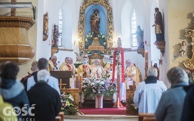 Liturgii przewodniczył bp Marek Mendyk.