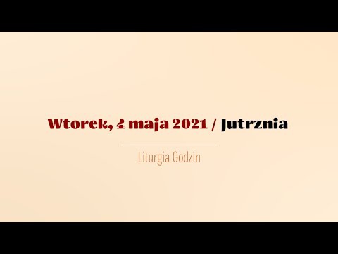 4 maja - jutrznia