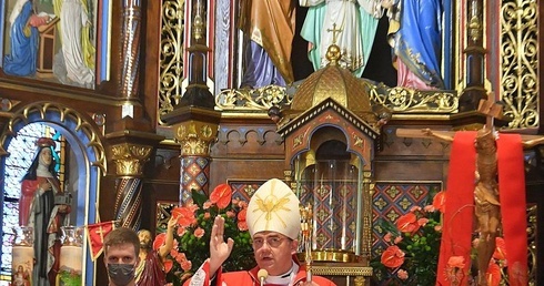 Bp Robert Chrząszcz w Zakopanem 