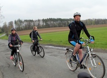 Rowerami trasą Ekstremalnej Drogi Krzyżowej