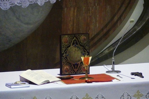 Greckokatolicka liturgia Wigilii Paschalnej w Bielsku-Białej-Leszczynach