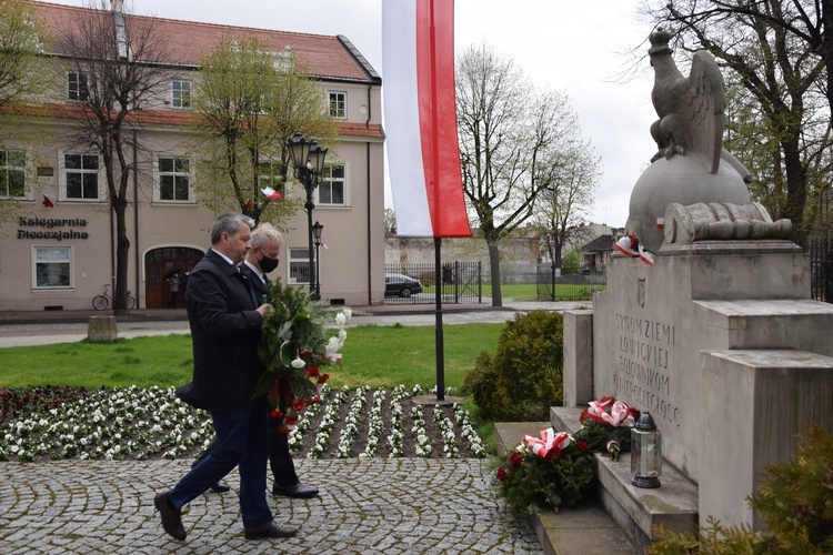 Uroczystosć 3 maja w Łowiczu