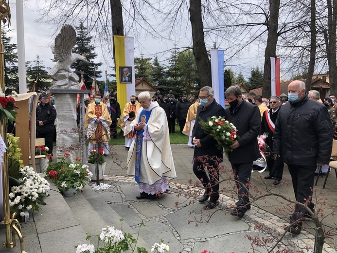 Uroczystość 40. rocznicy 3-majowej Mszy św. "Solidarności" w Andrychowie - 2021