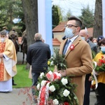 Uroczystość 40. rocznicy 3-majowej Mszy św. "Solidarności" w Andrychowie - 2021