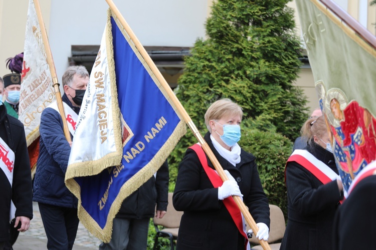 Uroczystość 40. rocznicy 3-majowej Mszy św. "Solidarności" w Andrychowie - 2021