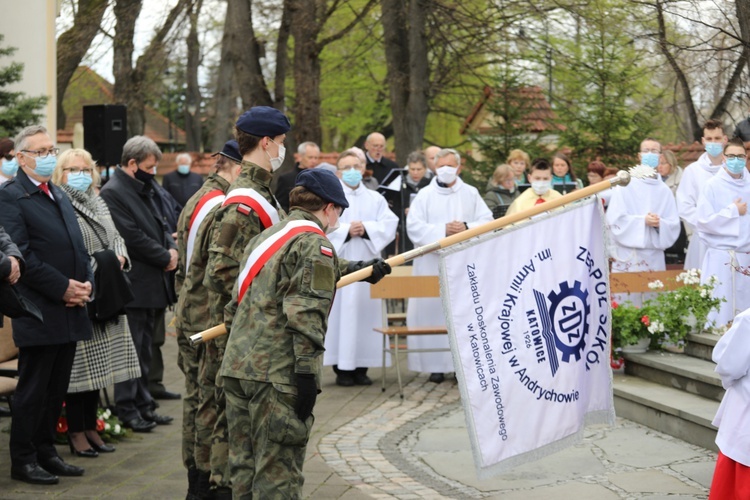 Uroczystość 40. rocznicy 3-majowej Mszy św. "Solidarności" w Andrychowie - 2021