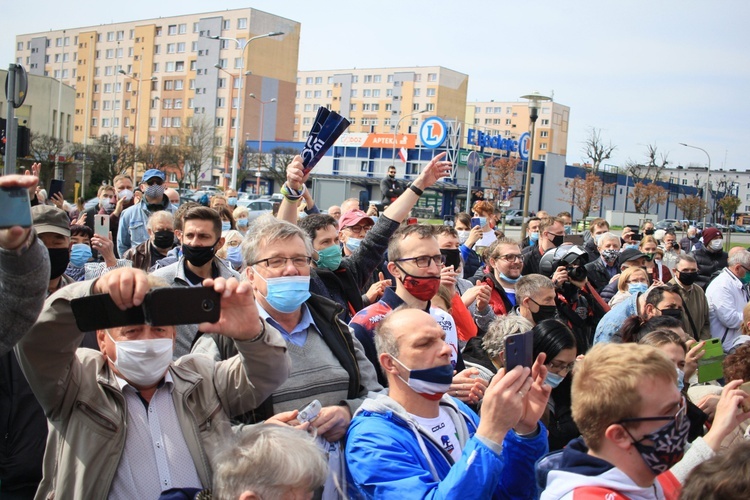 Powitanie ZAKSY, zwycięzców Ligi Mistrzów w Kędzierzynie-Koźlu