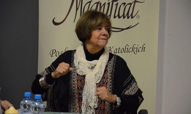 Carol Razza podczas spotkania w Lublinie w 2012 roku.