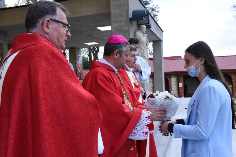 Bierzmowanie w Szczepanowie