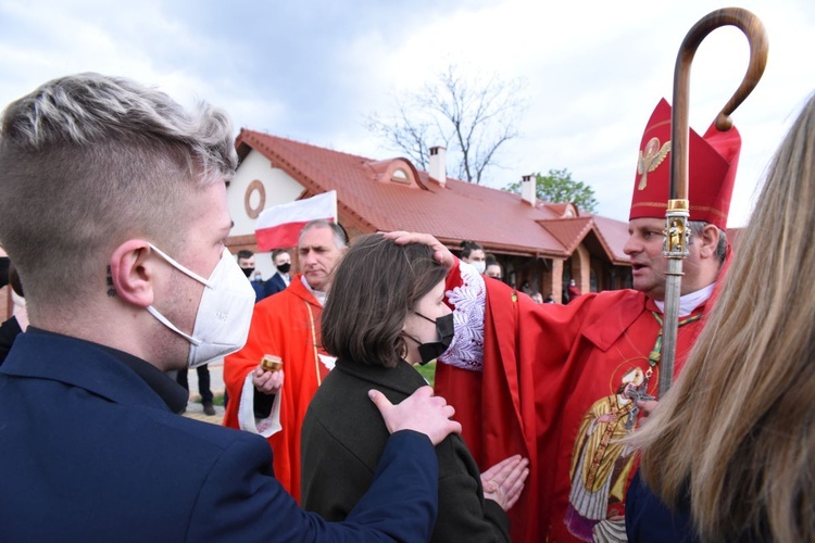 Bierzmowanie w Szczepanowie