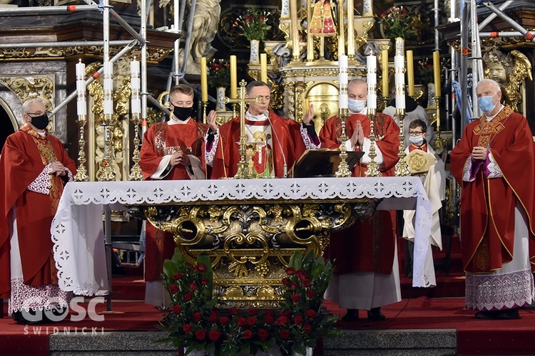 Uroczystość św. Stanisława Biskupa i Męczennika w katedrze świdnickiej