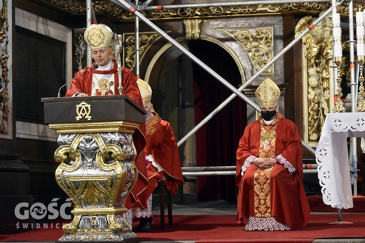 Uroczystość św. Stanisława Biskupa i Męczennika w katedrze świdnickiej