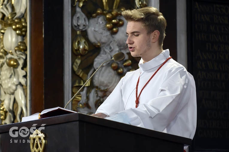 Uroczystość św. Stanisława Biskupa i Męczennika w katedrze świdnickiej