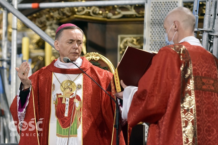 Uroczystość św. Stanisława Biskupa i Męczennika w katedrze świdnickiej