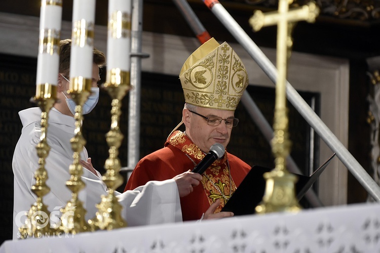 Uroczystość św. Stanisława Biskupa i Męczennika w katedrze świdnickiej