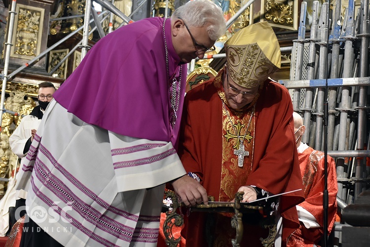 Uroczystość św. Stanisława Biskupa i Męczennika w katedrze świdnickiej